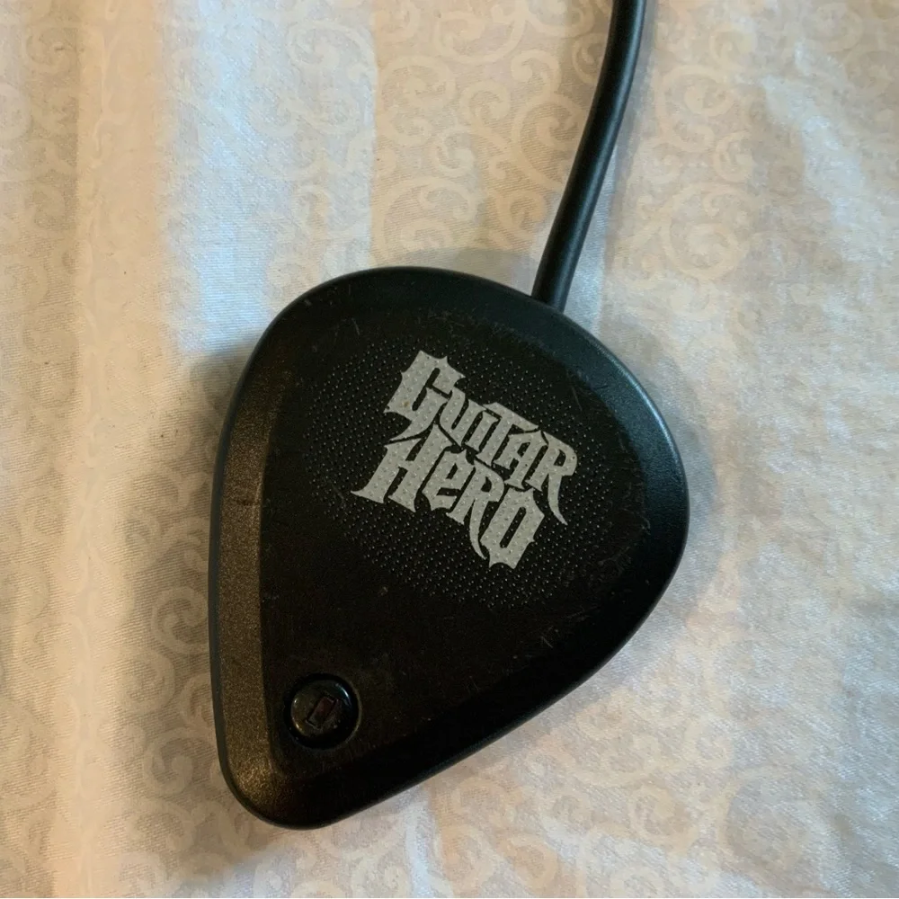 PS3 Guitar Hero III Les Paul Wireless Dongle Receiver Red Octane 95121.806 EUC